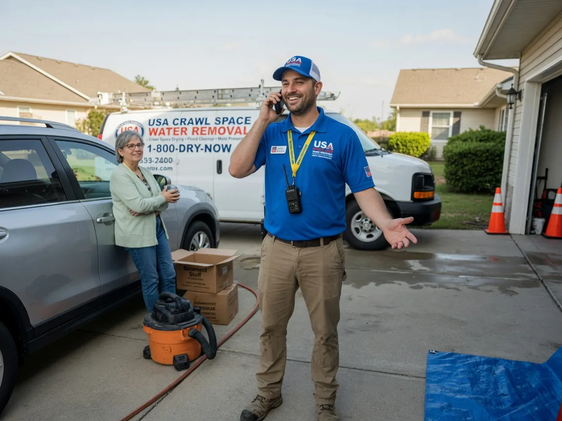 Crawl Space Water Removal Arlington, IN FAQs